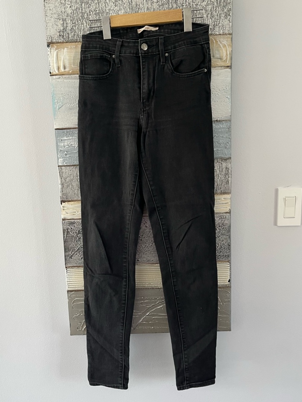 Levi’s 721 Black Skinny High-Rise Jeans